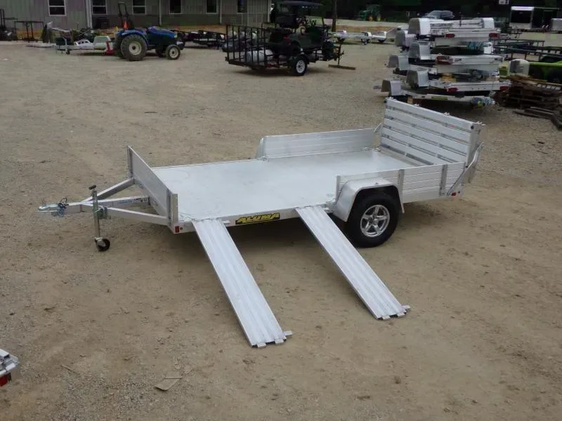 2023 Aluma 8112 BT SR SIDE LOAD ALUMINUM  ATV Trailer