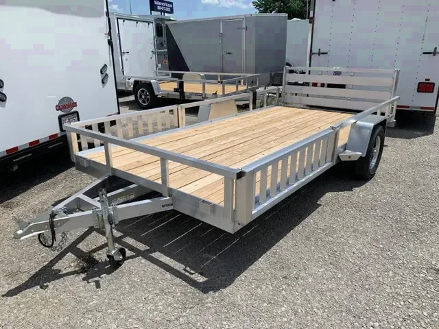 2025 Sure-Trac Aluminum Tube Top ATV Trailer 7x14 - Lightweight & Durable