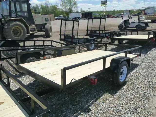10ft ATV Trailer w/Treated Wood Decking
