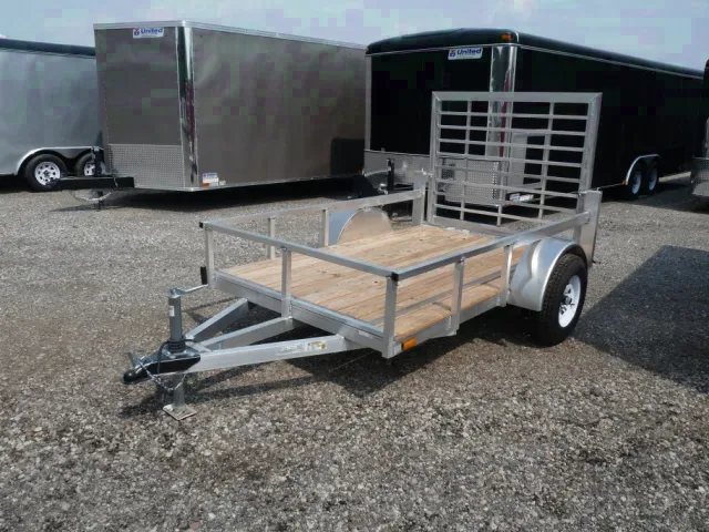 8ft Open ATV Motorcycle Landscape Trailer
