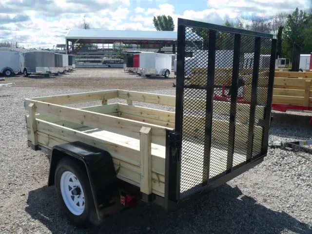 8ft Open Steel Utility Trailer