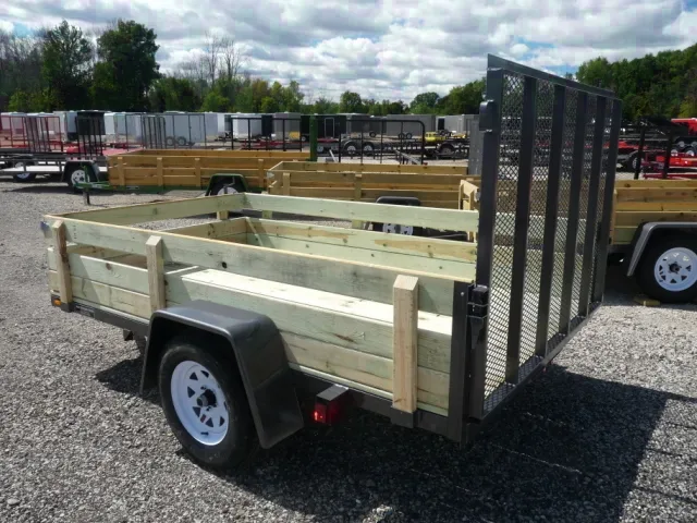 10ft Open Motorcycle ATV Landscape Trailer