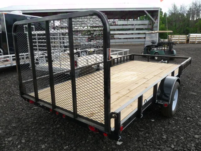 12ft ATV/Utility Trailer w/Wood Decking