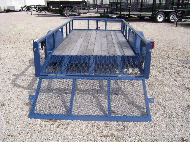 12ft Blue SA ATV/Utility Trailer