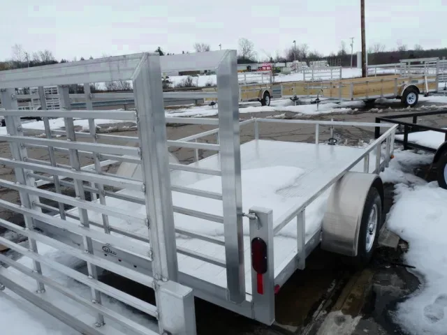 12ft All Aluminum Open ATV Trailer