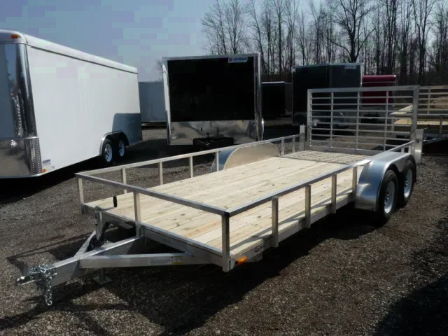 16ft Open Aluminum  ATV Trailer