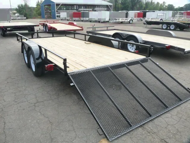 16ft  ATV TRAILER W/TREATED LUMBER DECK