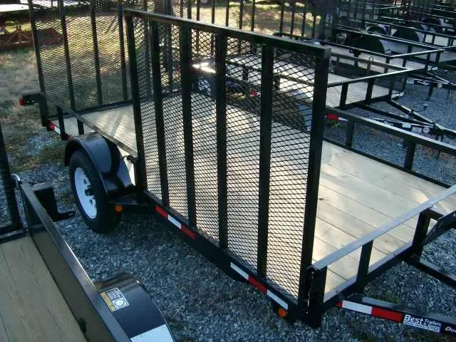 2025 Down 2 Earth 76x12 Single Axle ATV Trailer