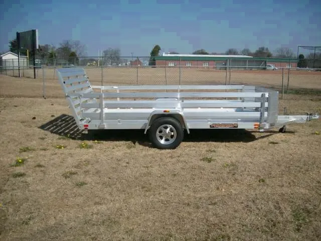 2025 Aluma 77x12 ATV Utility Trailer with Bi-Fold Ramp - Byron, GA