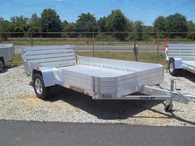 2025 Aluma 77x12H Single Axle ATV Hauler Trailer
