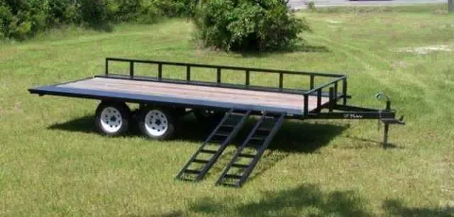 16ft ATV HAULER  SIDE AND REAR LOAD