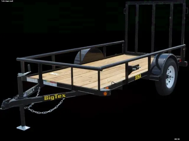 8ft Black SA Utility/ATV Trailer