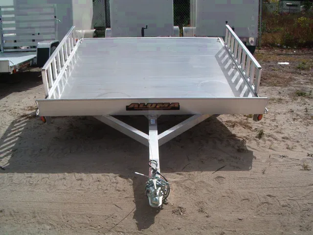 8ft Single ATV Trailer w/Tie Downs