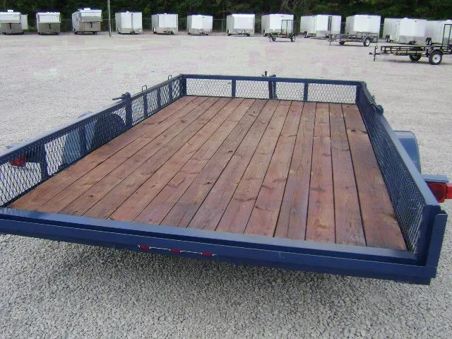 12FT ATV Trailer w/Side Ramps