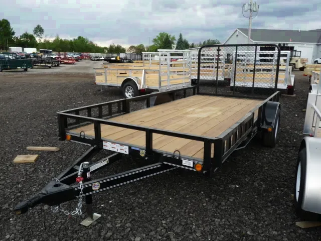 12FT ATV TRAILER W/SIDE RAMP