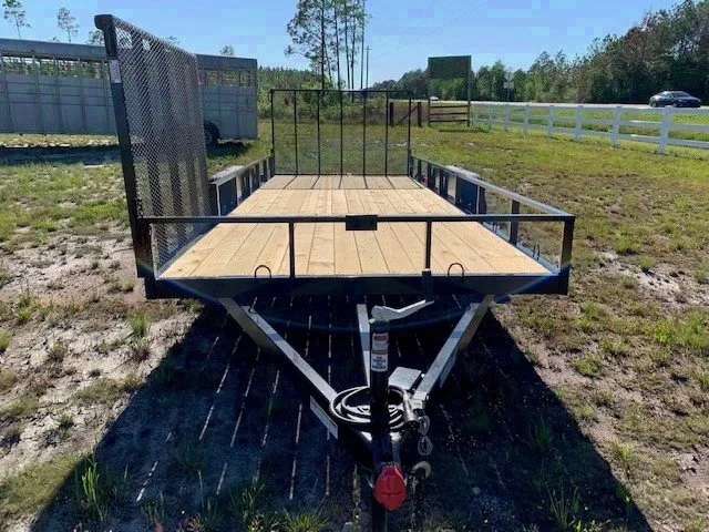 BUMPER PULL OPEN ATV TRAILER 18FT
