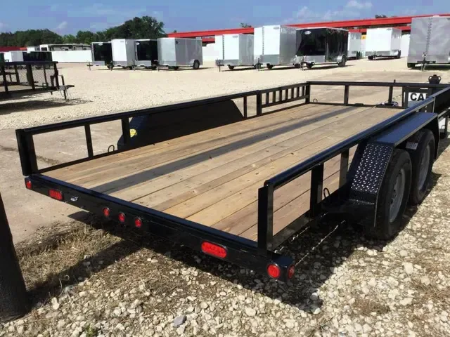 16FT  TANDEM 3500LB AXLE ATV TRAILER