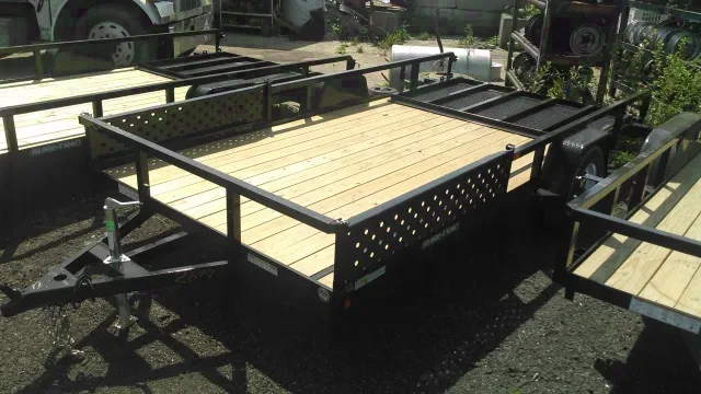 14ft ATV Trailer w/Removable Side Rails