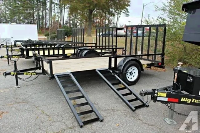 12ft Side and Rear Load ATV Trailer