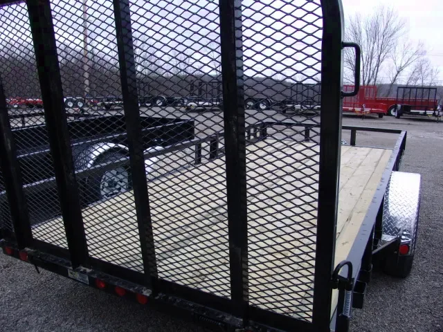 12ft ATV Black Utility Trailer