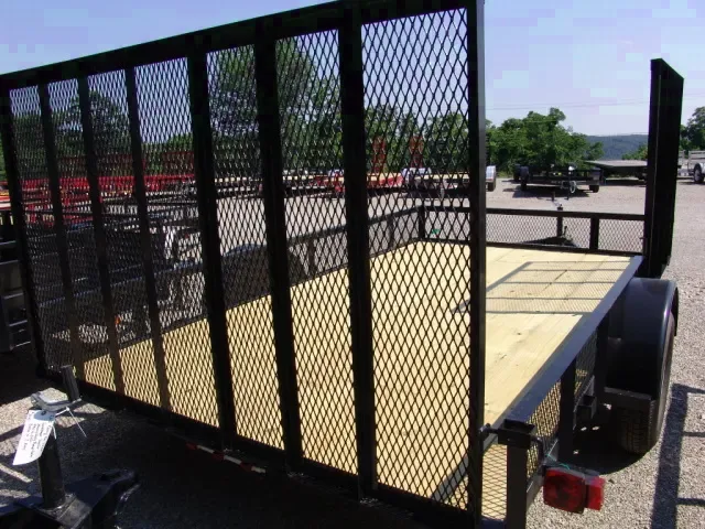 12ft ATV Trailer w/Rear and Side Gate