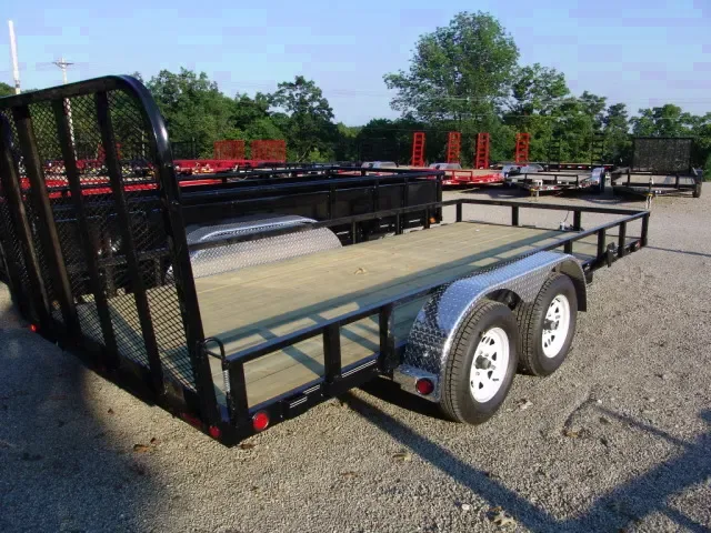 16ft ATV Trailer w/Side Ramps