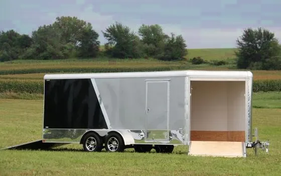 ALL ALUMINUM 22FT COMBO ATV/MOTO/SNOW TRAILER