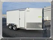 Brand New 2026 Pace American Silver Arrow 7x15 Enclosed ATV Trailer