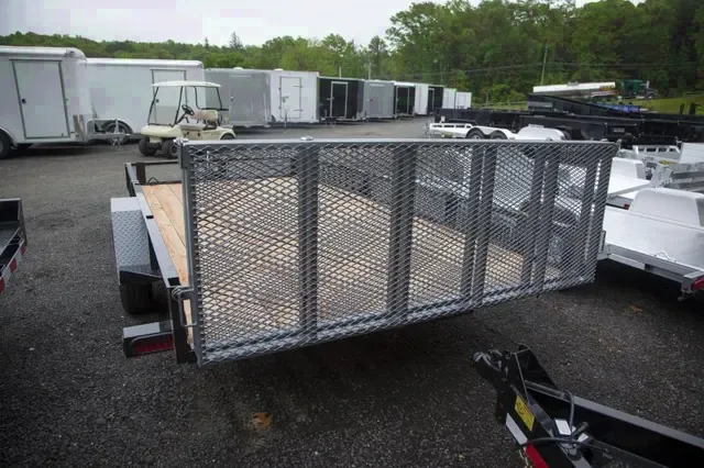 14ft Open ATV Trailer w/Side Ramps