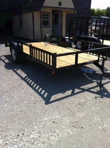 7x14 Quad Hauler with Side Load Ramps
