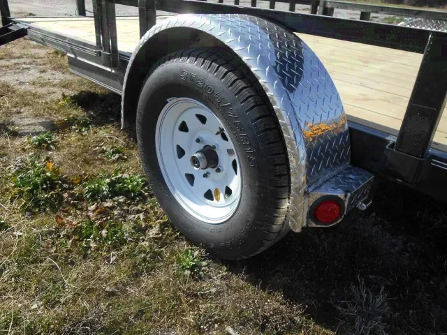 14ft ATV Trailer Side ATV Ramps