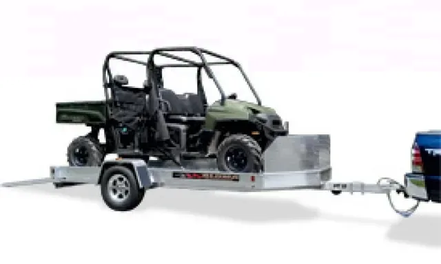 12ft Aluminum  ATV/Side By Side Trailer
