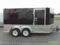 14FT ENCLOSED ATV TRAILER W/RAMP DOOR