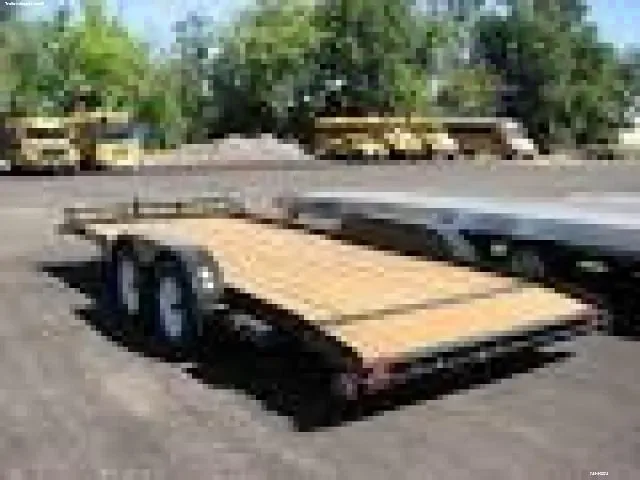 18ft  Tandem Axle Car Hauler Two 3,500# EZ Lube Axles w/1 Elec. Brake