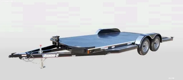 20FT CAR HAULER-STEEL DECK