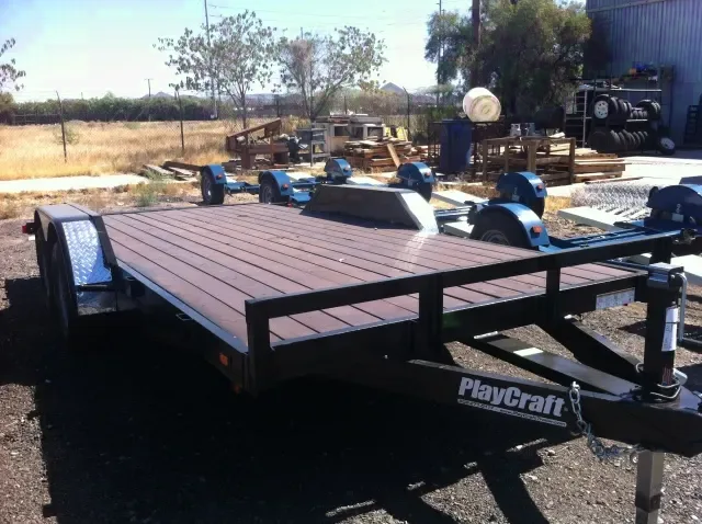 16ft Open Car Hauler w/ATP Fenders