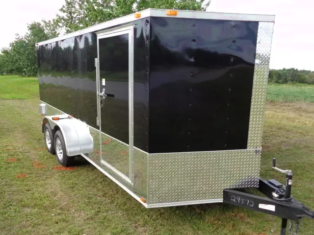 16ft 5200# Bumper Pull Car Hauler with Ramps