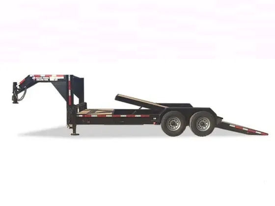 17+4ft Open Car Hauler-Tilt with Platform