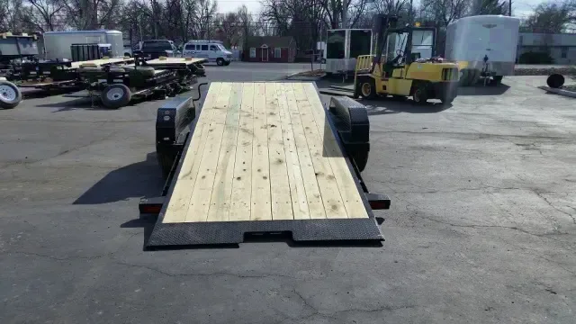 22ft Gravity Tilt Equipment Trailer