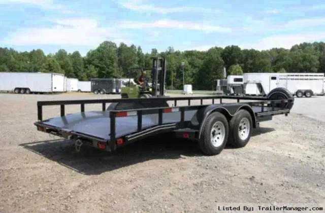 18 FT OPEN CAR  STEEL DECKING