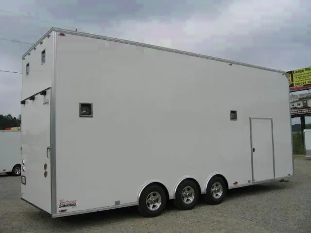 28 ft Race Stacker Car Hauler