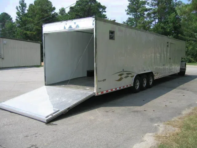 44ft Gooseneck Enclosed Auto Trailer