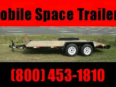 2025 Down 2 Earth 6.5x18 Car Hauler with Wood Deck
