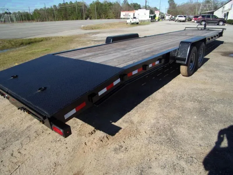 2025 Down 2 Earth 6.5x34 Tandem Axle Car Hauler - I-Beam Frame
