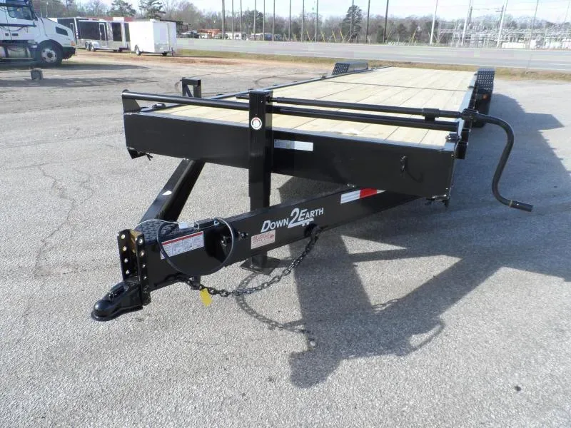 2025 Down 2 Earth 6.5x34 Wood Deck 2-Car Hauler – Make an Offer!