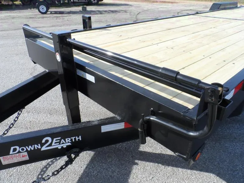 2025 Down 2 Earth 6.5x34 2-Car Hauler Trailer - Bonaire, GA
