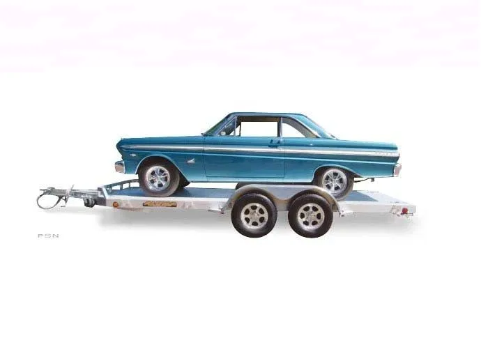 2025 Aluma 8218 7x18 Aluminum Car Hauler Trailer