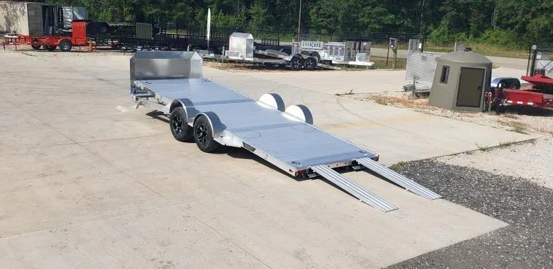 2025 Aluma 8220 Aluminum Tilt Car Hauler Trailer 7x20 - Bonaire, GA