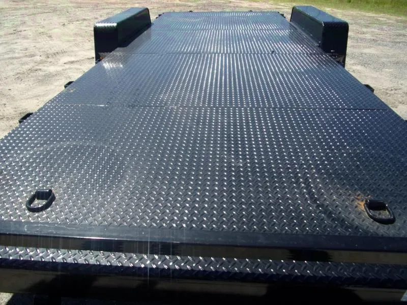 2025 Down 2 Earth 7x20 Steel Deck Car Hauler & Equipment Trailer