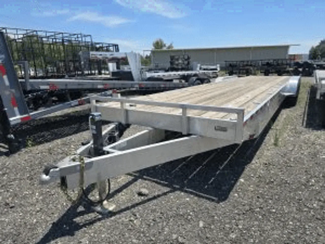 Aluminum 2026 7X36 Wolverine Trailers 7X36 Triple Axle 21K Wood Deck Aluminum Car Hauler -ALUM8236-057894 7 ft. x36 ft.